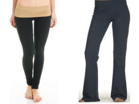 how to turn loose yoga pants into tights