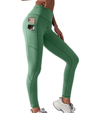 Kelly green yoga pants