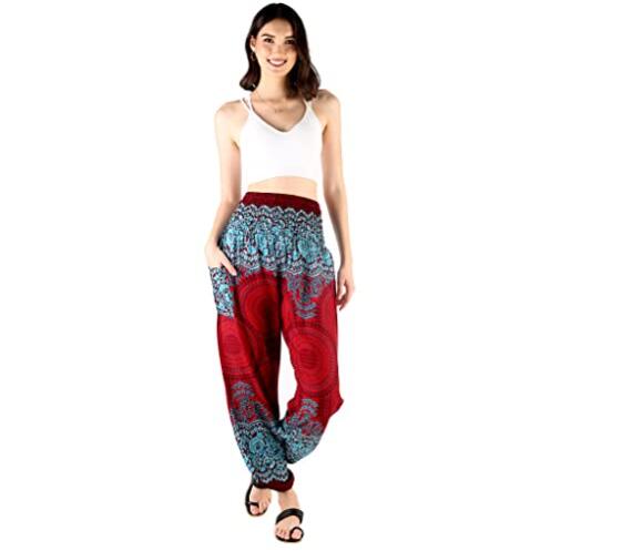 Hippie Summer Clothing Printed Casual Pants