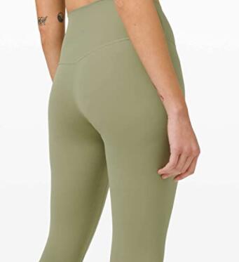 lululemon green yoga pants