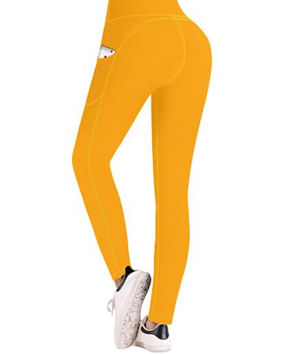 light yellow yoga pants for girls