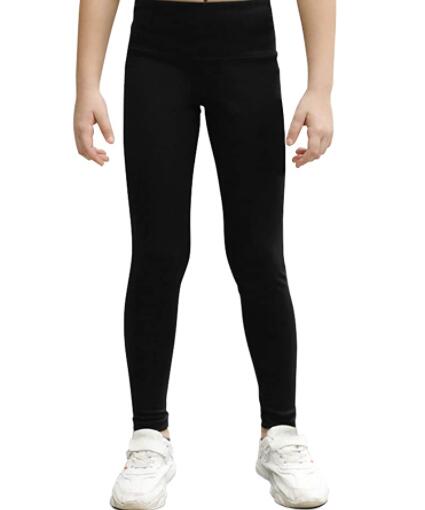 yoga pants for kids and middle school students
